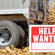 truck driver help wanted sign