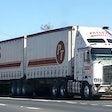 cabover with a bull bar